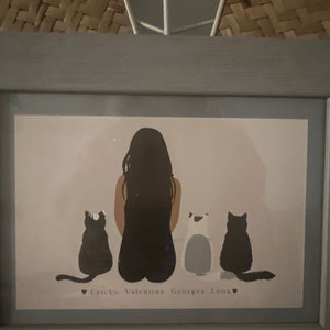 Valentine added a photo of their purchase