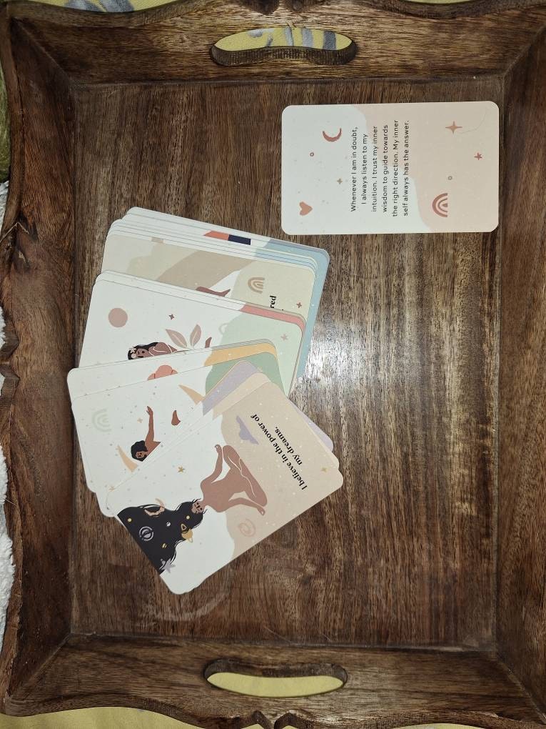 Affirmation Cards, Affirmation Card Deck, Self Care Cards, Mindfulness Cards, Positive Affirmation Cards, Mindfulness gift, self gift