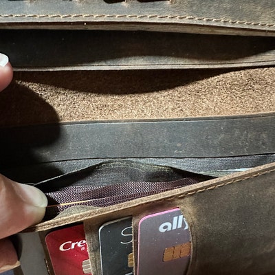 Front Pocket Wallet Mens Wallet Minimalist Leather Wallet - Etsy