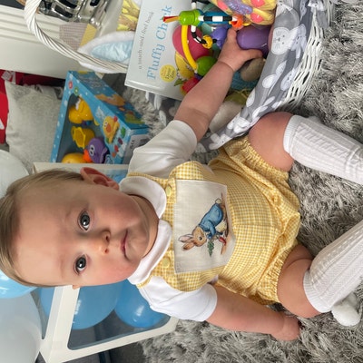 Peter Rabbit Knit Romper main image 1