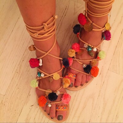 uspa leather sandals