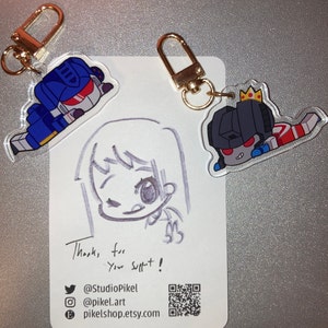 Transformers 5.5cm Holographic Keychains - Etsy