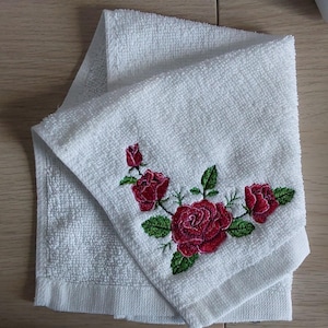 Romantic Roses - Machine Embroidery Designs Instant Download 4x4