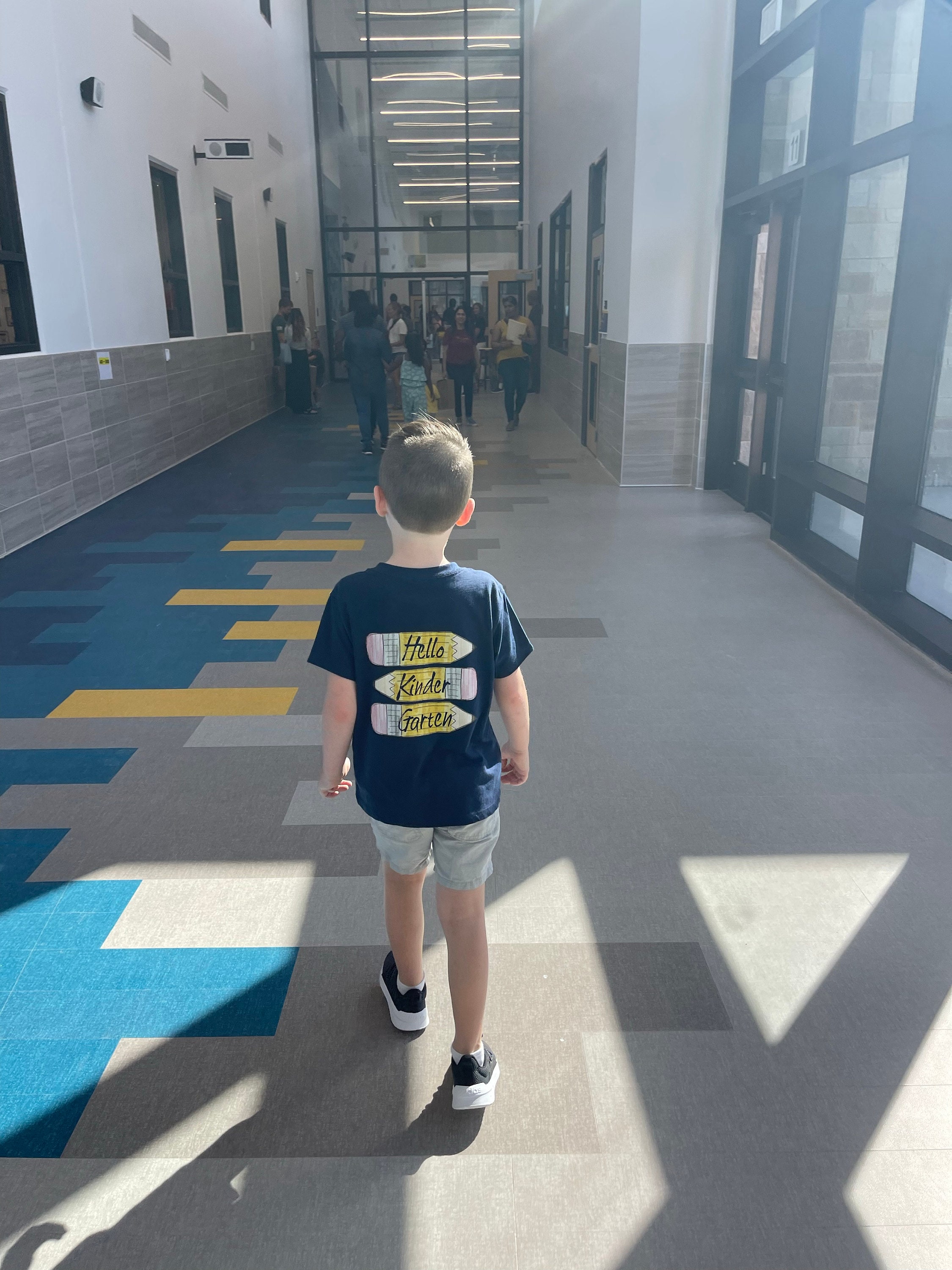 Boys back to school shirt, monogram school shirt, first day of school shirt, boys monogram preK shirt, pencil monogram