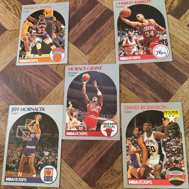 NBA90‐00s　スパーズ カード　25枚セット 4 Packs of 1990-1991 NBA Hoops Series II Vintage Basketball