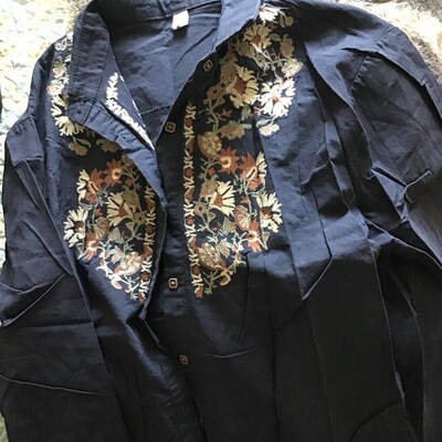 elegant Spring Women Suits Long Lantern Sleeve Shirt Slim Fit Hip Mini Skirt Two Piece Set Print Floral Print Office Burgundy main image 1