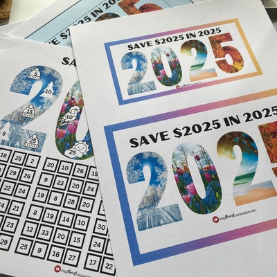 Save 2025 In 2025 AND Save 225 In 2025 Savings Challenges Two Printable Iap 400x400.6019284884 Igy7y46k