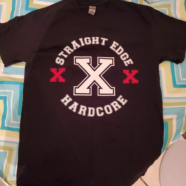 XStill Straight EdgeX Tシャツ Straight Edge Hardcore - T Shirt - 4 Colour Options - Small