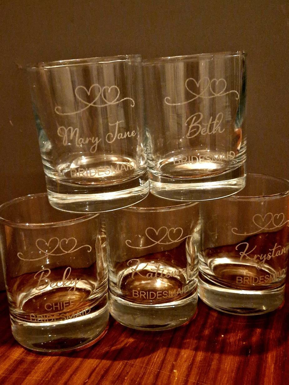 Engraved Shot Glass Personalised Shot Glasses Novelty Gift Idea for Birthday Weddings Best Man Groomsman Gift