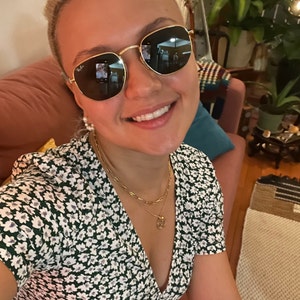 Hexagonal Gold Sunglasses / Ray-ban 