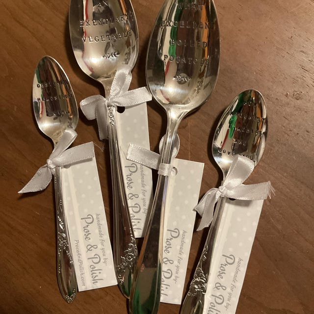 Obstinate Headstrong Girl, Jane Austen Teaspoon, Vintage Teaspoon