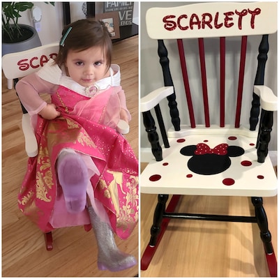 Minnie Mouse Rocking Chair Minnie Mouse Kids Bedroom Minnie Mouse ...