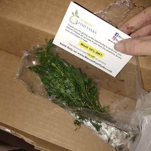 Doyle added a photo of their purchase