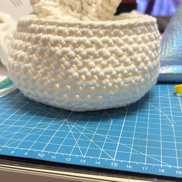 Easter Bunny Basket Crochet Pattern PDF | Amigurumi Rabbit Storage ...