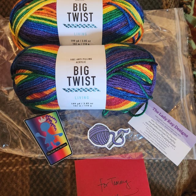 Big Twist Living Acrylic Yarn--choose Between Lgbtqia+ PRIDE