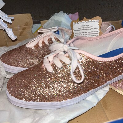 Glitter Inspired Tennis Shoes Pre Order