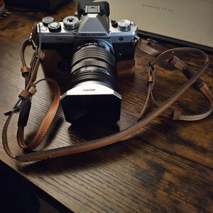 オリンパス OM システム OM-3 用 牛革カメラケースとストラップ - Etsy