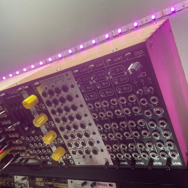 【Bitbybit】　EuroCase X42: Expandable 42HP Eurocase X42: Expandable 42HP Eurorack Case - Etsy