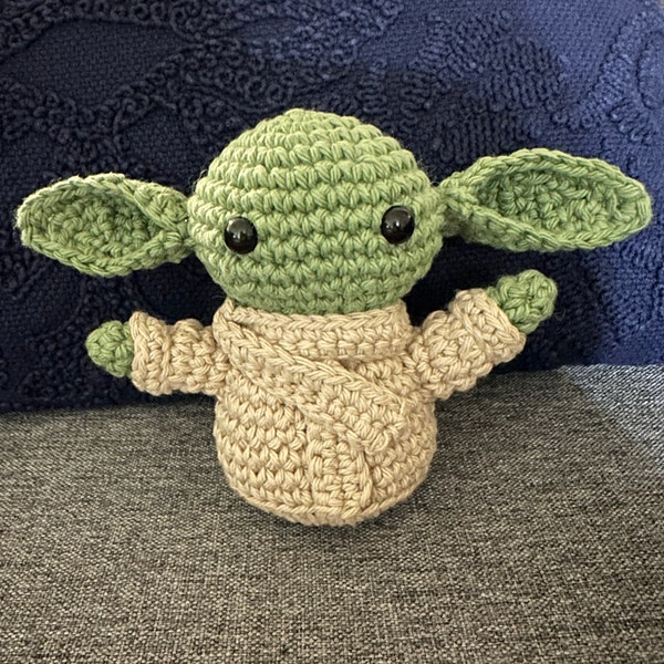 Baby Yoda / Grogu PDF Pattern - Crochet Plush / Amigurumi - Easy ...
