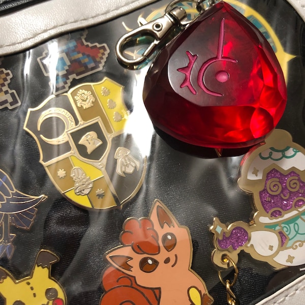 Red Mage FFXIV Hand Painted Soul Crystal/rdm Job Stone Final Fantasy ...