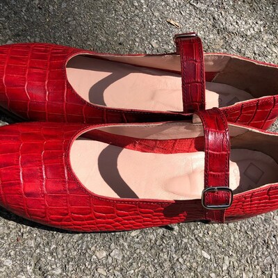 blue mary jane shoes