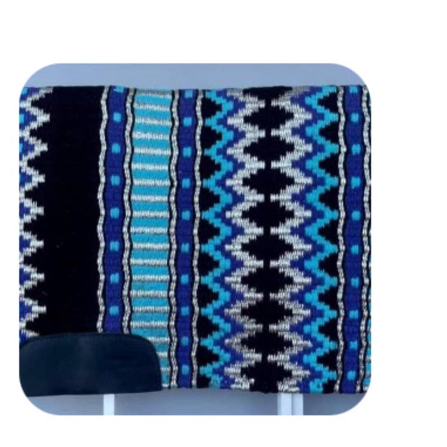 Tapis De Selle Showman 34x36 Pouces – Feutre à Mémoire