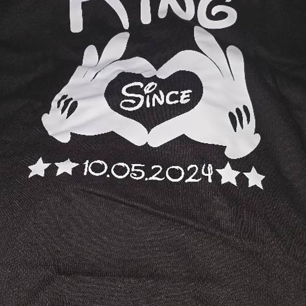 T-shirt || Twinning vader – kind achternaam/Est. - RiLo Kinderkleding