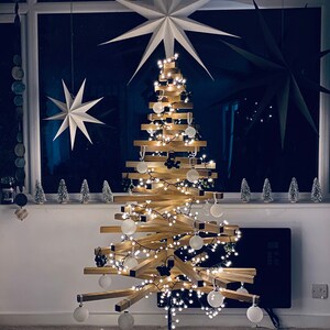Wooden Christmas Tree / LARGE YELKA / 49feet-150cm / Walnut | Etsy