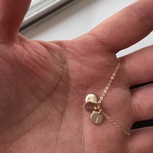 Initial Necklace for Mom Personalized Mother s Day Gift Custom