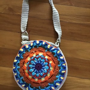 PATTERN Overlay Crochet Mandala Dandelion Round Mandala | Etsy