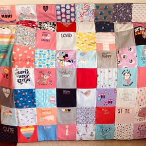 Baby Clothes Blanket Baby Blanket Memory Blanket Baby - Etsy