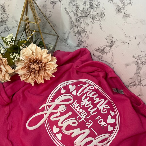 Gail Zaleski Rivers Thank You for Being A Friend SVG + PNG - Etsy