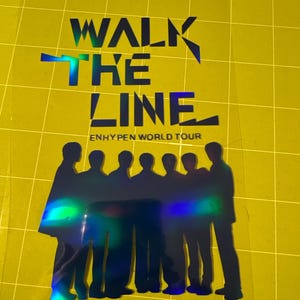 Enhypen Walk the Line World Tour Ai, Eps, Png, Jpg, Svg Printable