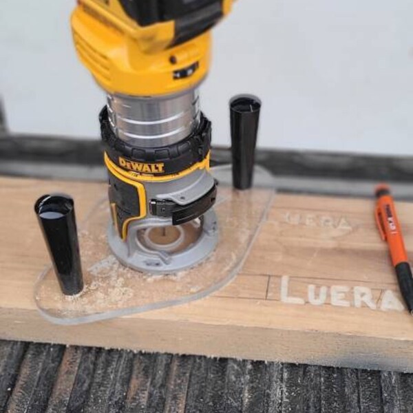 Dewalt Router Base Plate: Dual Grip, Guide Bushing Compatible - Etsy