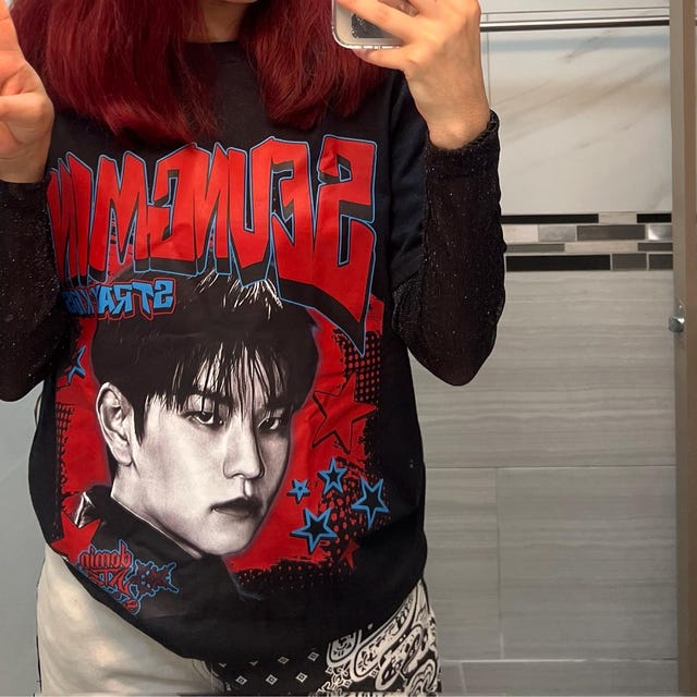 Retro Seungmin Dominate T-shirt, Stray Kids Dominate World Tour