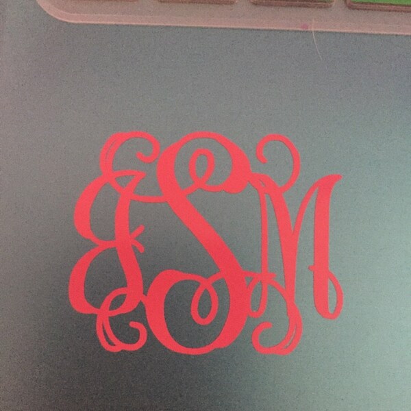 Monogram Sec Monogram Decals, Sheet of Monograms, Monogram Bundle, Monogram Stickers ...