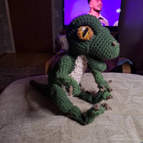 Crochet PATTERN No 1909 Baby Raptor Realistic Dinosaur Pattern by ...