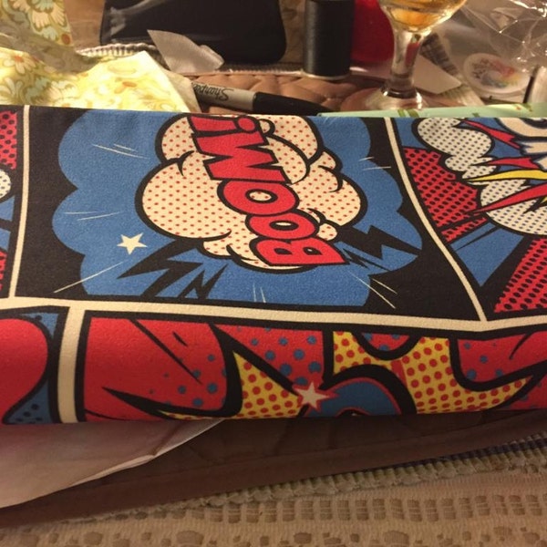 Pop Art, Comic Art Book Print Fabric, Upholstery Curtain Fabric, Funny ...