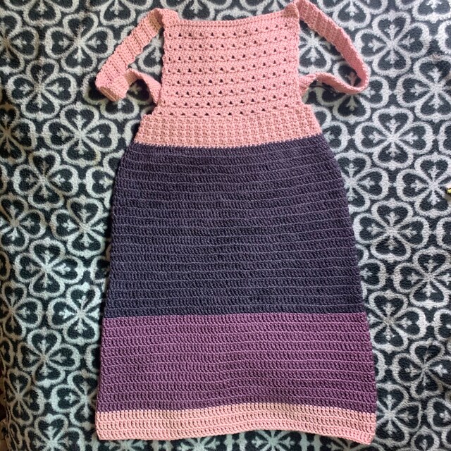 crochet overall dress FREE The G Square Crochet Overall: Crochet pattern