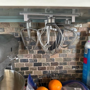 DIY Stand Mixer Attachments Organizer - Southern Revivals