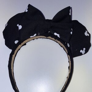 Mouse Ear Templates Printable or Cricut Compatible 6 Templates Included Bow Template, Ear Sewing ...