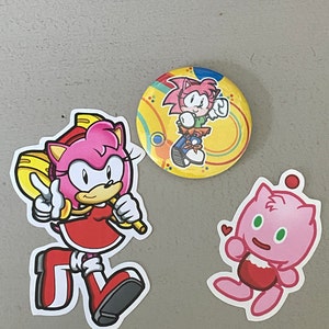 SEGA Sonic Mania Pin Buttons incl. Sonic the Hedgehog Tails -  Portugal