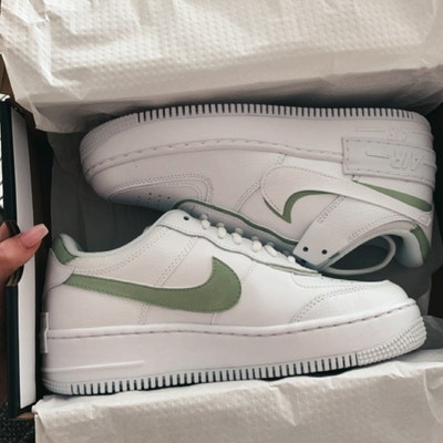 custom air force 1 pink and white
