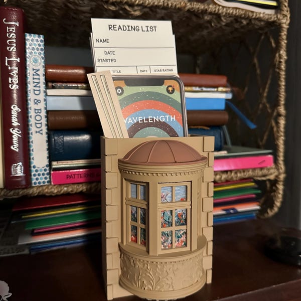 Oriel Window Bookmark Holder - Bookshelf Library Accessory and Decor ...
