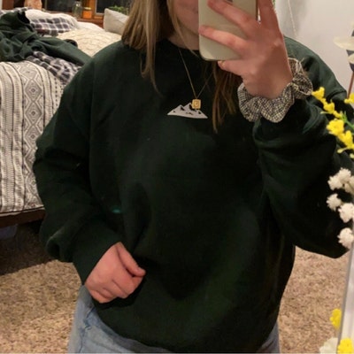 Between the Mountains Deep Lake Crewneck Sweatshirt for Women