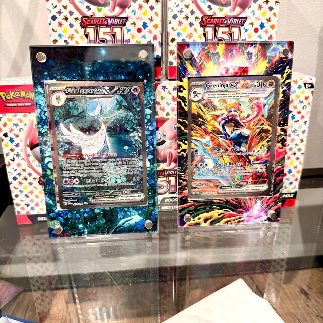 mega gardevoir ex sar/sir custom pokémon card display frame case Amazon.com: Realm Guard 100ct Matte TCG/MTG Art Card Sleeves (Red/Black  Necromancer) : Toys & Games main image 0