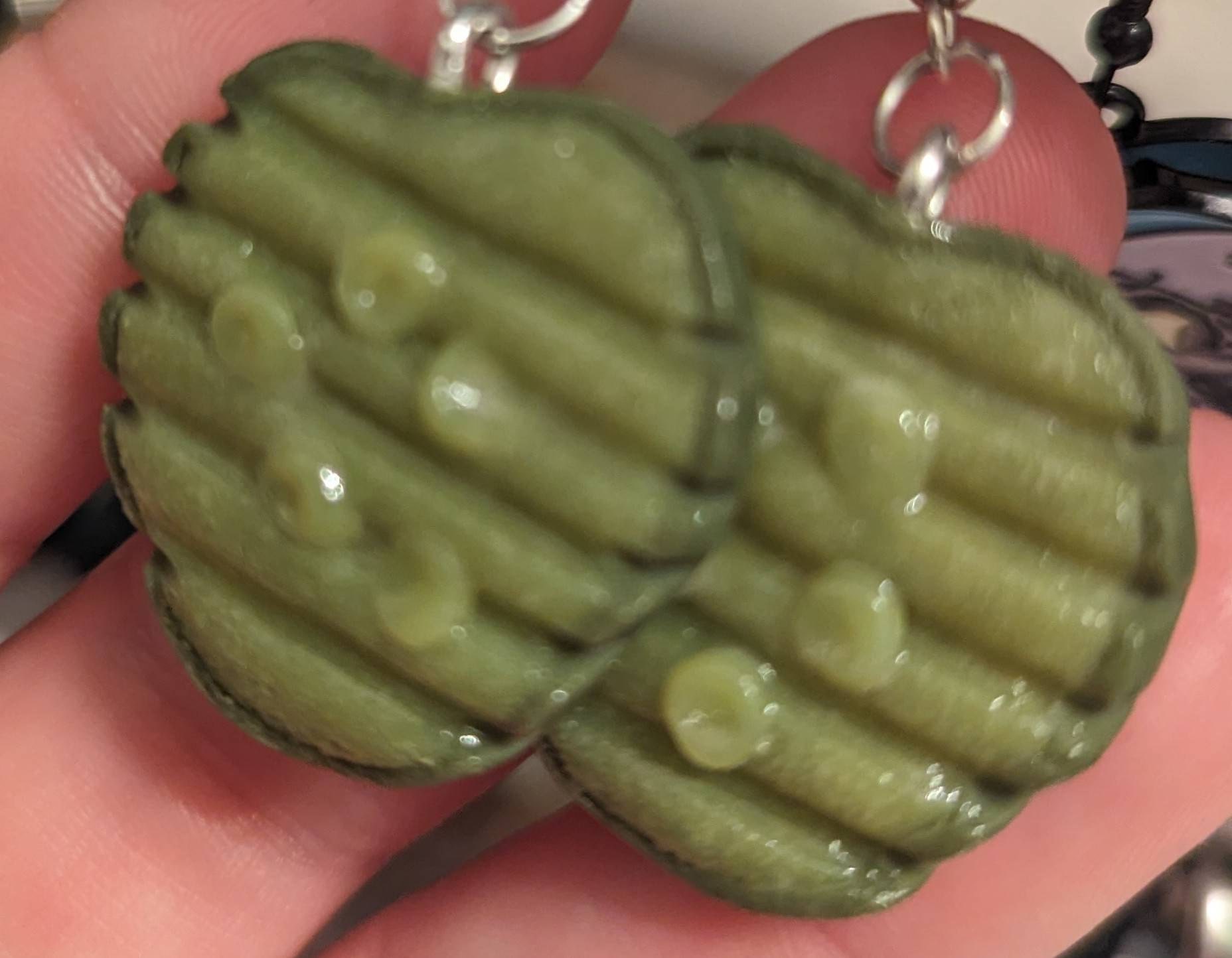 Pickle Earrings