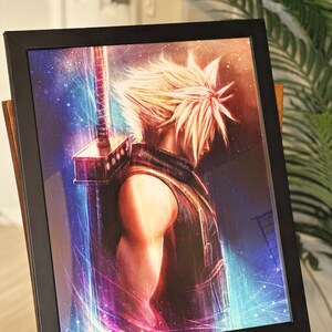 Cloud Final Fantasy VII Remake - Limited Edition Fine Art Print