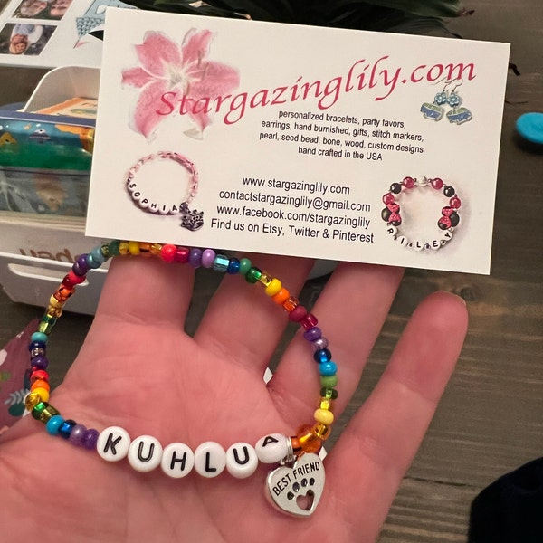Rainbow Bridge Pet Memorial Bracelet Gift for a Loss of a Dog or Cat ...