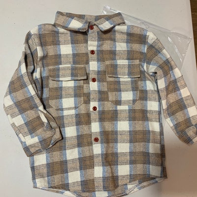 Baby Boy Shacket, Flannel Jacket, Toddler Winter Coat, Toddler Jacket ...
